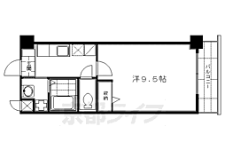 メゾン・グレイス 1Kの間取図画像