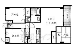 TAM'S-コート 3LDKの間取図画像