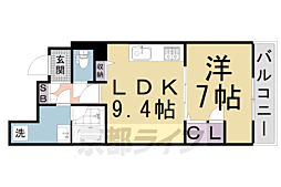 felize 1LDKの間取図画像