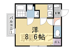 (仮称)高徳寺町マンション 1Kの間取図画像