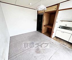 うずまさハイツ 408 4階1Kのリビング/ダイニング