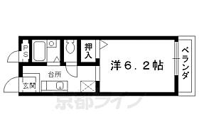 京都府京都市北区大宮南田尻町（賃貸アパート1K・2階・22.00㎡） その2