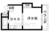 京都市北区紫野南舟岡町 3階建 築39年のイメージ