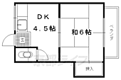 京都市北区紫野北舟岡町 2階建 築55年のイメージ