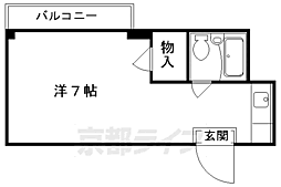 間取図画像 1K