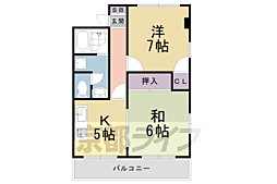 間取図画像 2DK