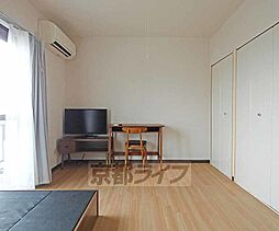 京都市営烏丸線 北大路駅 徒歩30分の賃貸マンション 3階ワンルームのリビング/ダイニング