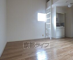 京都市営烏丸線 北山駅 3.1kmの賃貸アパート 2階1Kのリビング/ダイニング