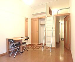 京都市営烏丸線 北山駅 徒歩30分の賃貸アパート 1階1Kのリビング/ダイニング