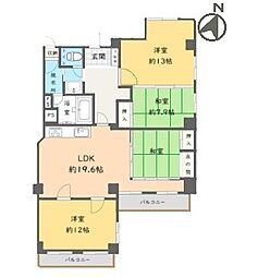 間取図画像 3LDK