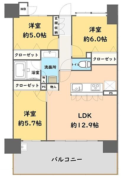 間取り：344000016492