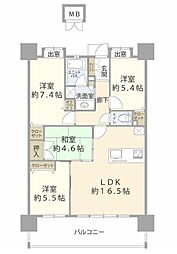 間取図画像 4LDK