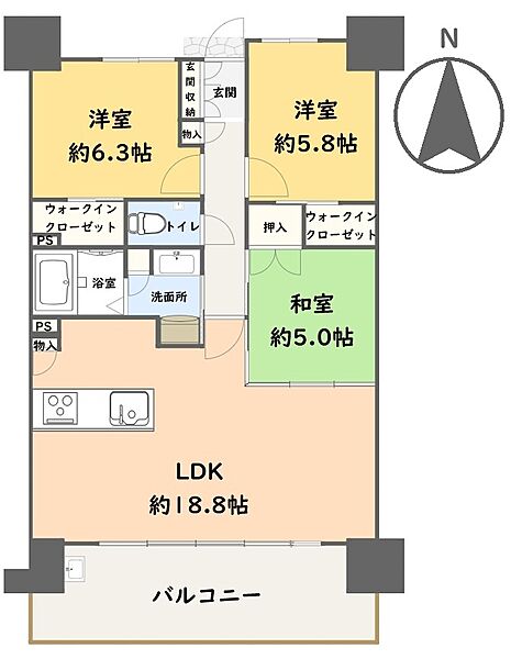 間取り：344000017019