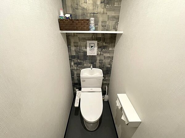 共有部分にあるトイレです！