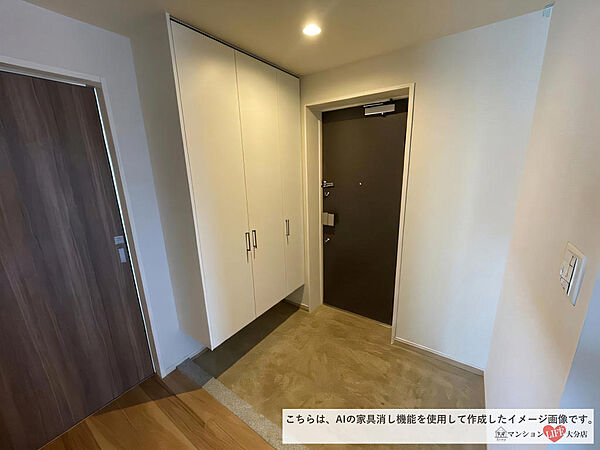 玄関収納も充実しています！