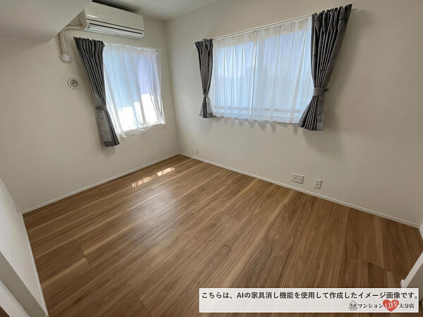２面採光で明るい室内です！