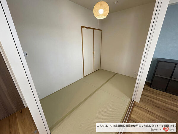 リビング横の和室です