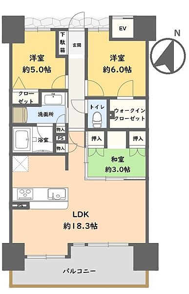 間取り：344000018548