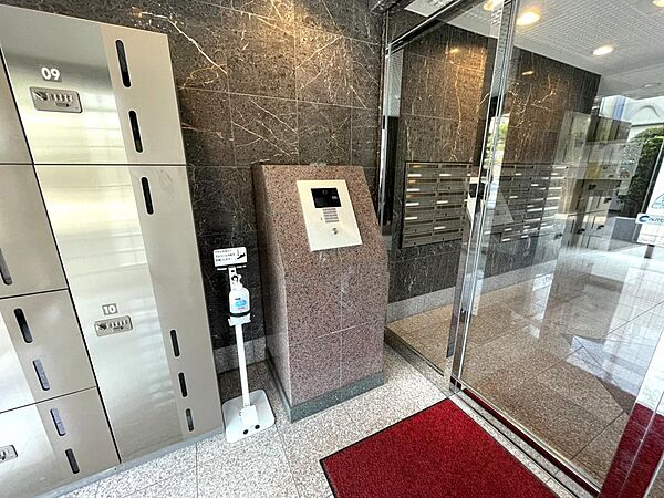 オートロック付きで、セキュリティも安心です