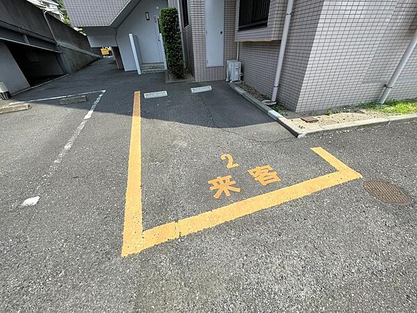 来客駐車場です！