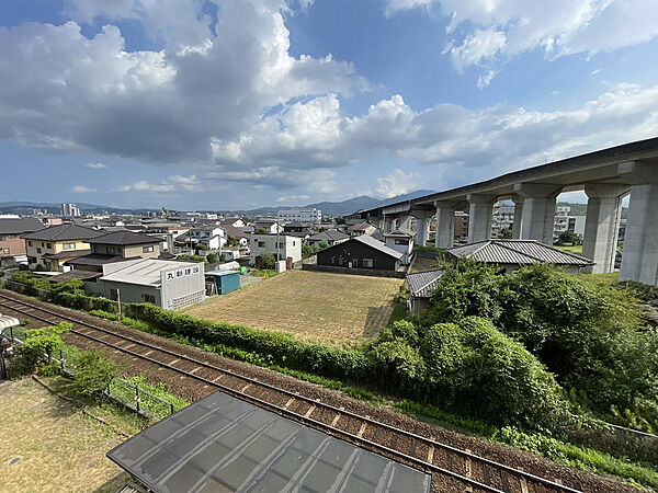 開けており開放感あります