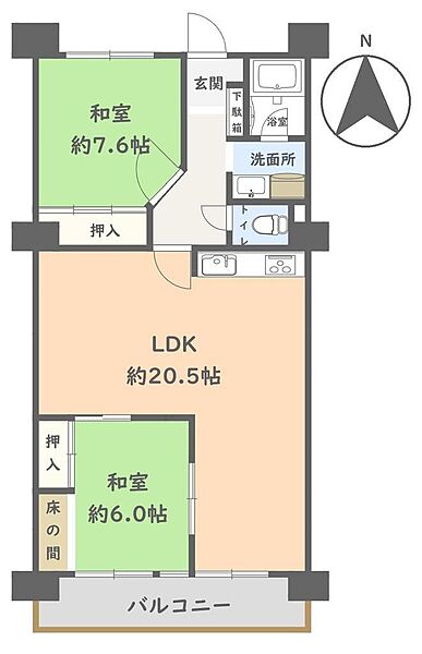 間取り：344000019282
