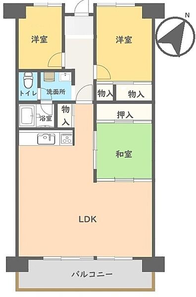 間取り：344000019376