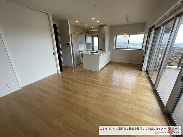 間取り変更でリビングを広げています☆