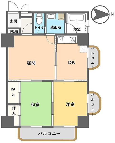 間取り：344000020319