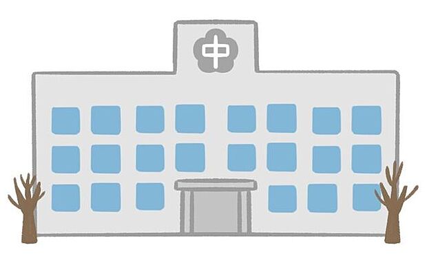 行橋中学校(車で9分) 2300m