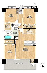 間取図画像 3SLDK