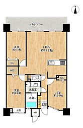 アプローズ南福岡駅 3LDKの間取図画像