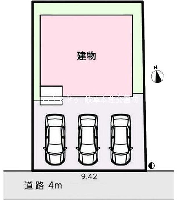 ◆クレイドルガーデン岐阜市萱場南　第3◆全体区画図