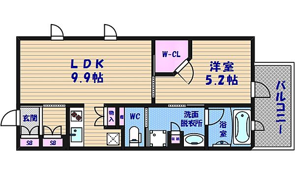 同じ建物の物件間取り写真 - ID:227085973306