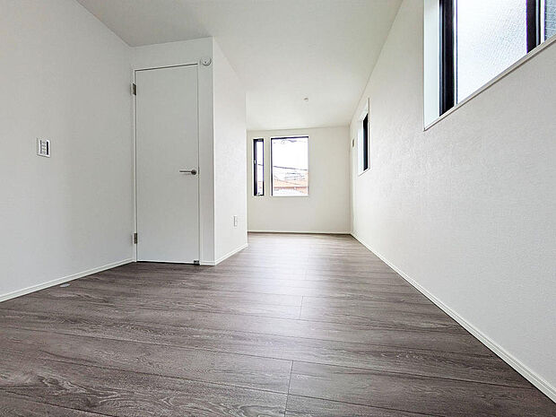 将来2部屋に仕様変更も可能な洋室