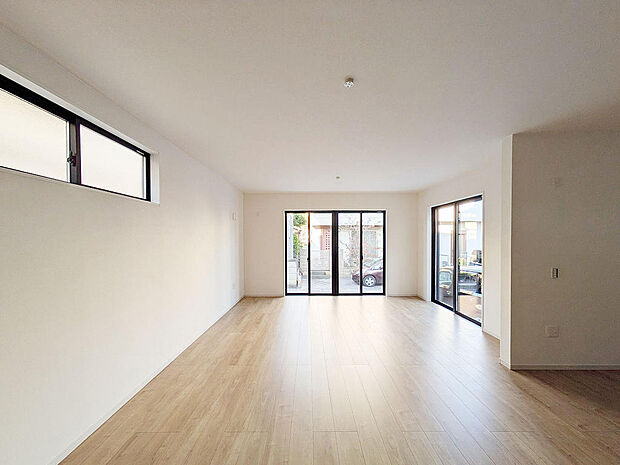 ゆとりある22.6帖のLDK