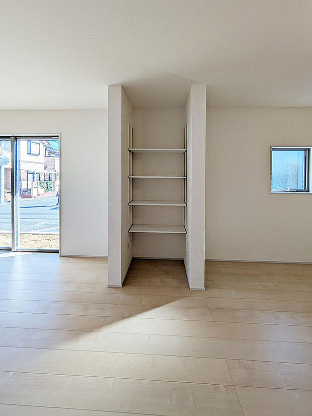 LDKにはちょっとした収納が便利