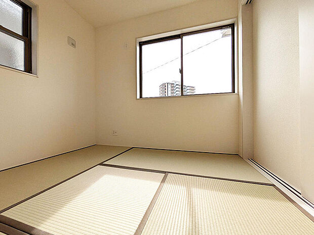 4.5帖の和室。急な来客も安心。