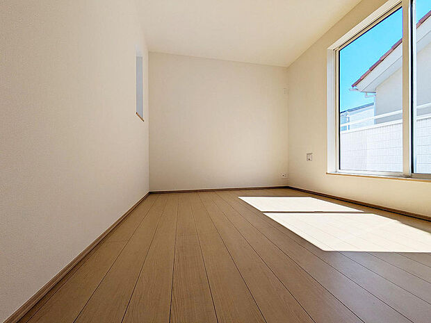 日当たりの良い６帖の子供部屋