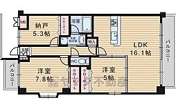 間取図画像 2SLDK