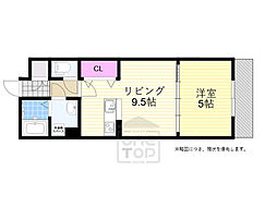 BizSTAY石橋駅前 1LDKの間取図画像