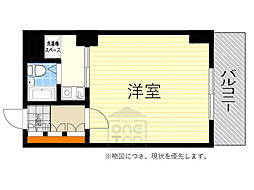 グランピーノ桃山台 ワンルームの間取図画像