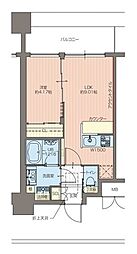 プレジオ緑地公園 1LDKの間取図画像