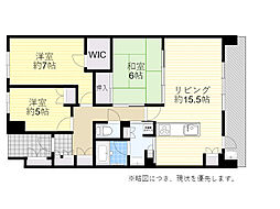 ジオ千里桃山台1番館 3LDKの間取図画像