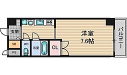 E-Gate 1Kの間取図画像