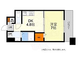 第18関根マンション 1DKの間取図画像