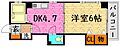 メゾン弥山2階3.9万円