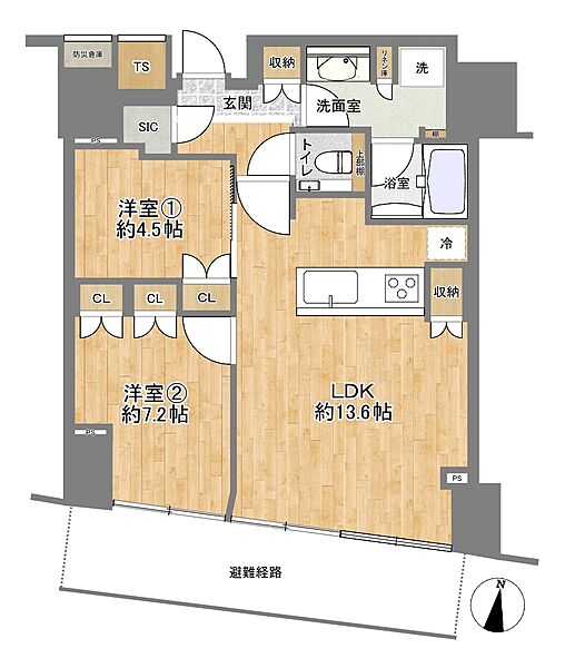 間取り：327001675099