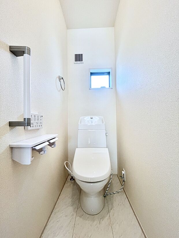 トイレは1階と2階それぞれに配置されていてとても便利です。