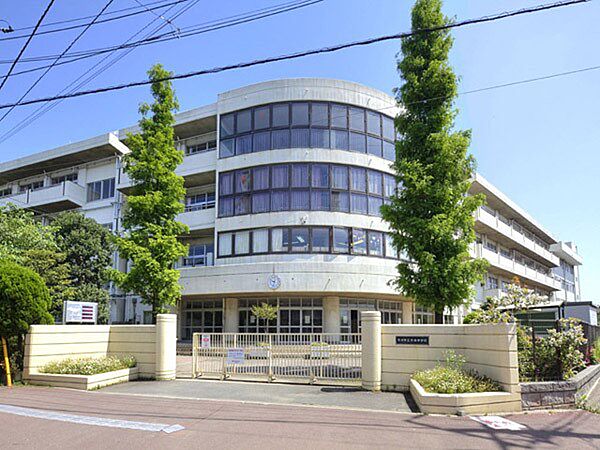 中学校 1490m 市川市立妙典中学校